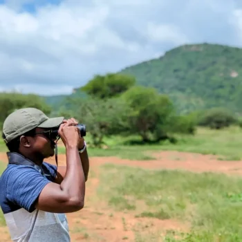 Daniel at Mkomazi National Park